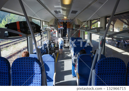 Inside a high-speed train that connects cities in Germany 132966715