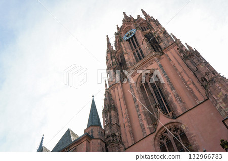 The exterior of a historic building in Frankfurt, the capital of Germany The exterior of a historic building in Frankfurt, the capital of Germany 132966783