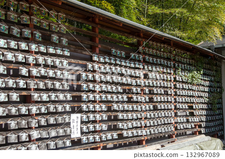 Hanging votive plaques at Tamomine Kannon (Shitara Town, Kitashitara District, Aichi Prefecture) Hanging votive plaques at Tamomine Kannon (Shitara Town, Kitashitara District, Aichi Prefecture) 132967089