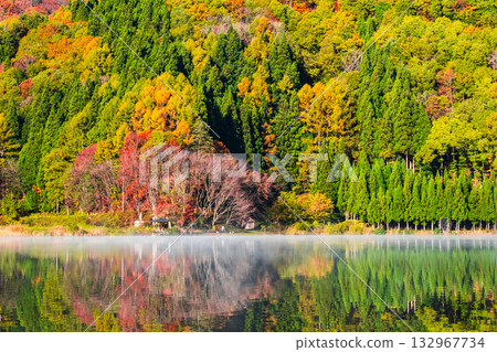 Lake Nakatsuna (autumn) Lake Nakatsuna (autumn) 132967734