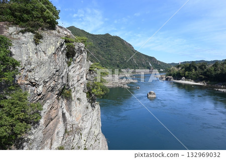 木曾川、猿澤城遺址和猿澤城瞭望台 木曾川、猿澤城遺址和猿澤城瞭望台 132969032