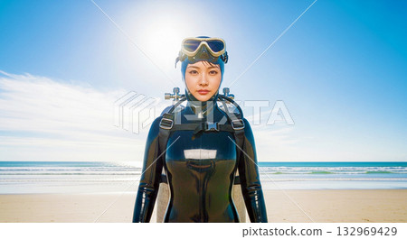 Diver 132969429