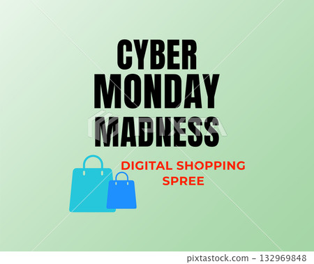 Exciting Cyber Monday Madness Shopping Deals 132969848
