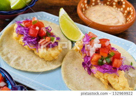 Tacos from the Ensenada region 132969922
