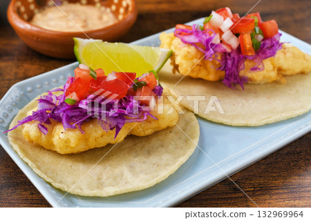 Tacos from the Ensenada region Tacos from the Ensenada region 132969964