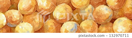 馬鈴薯水彩紋理背景素材_2 馬鈴薯水彩紋理背景素材_2 132970711