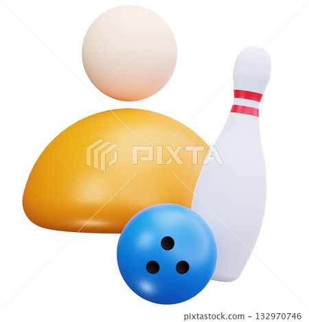 Bowling Player 132970746