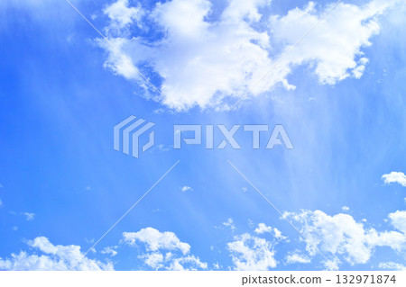 Blue sky and cloud image 132971874