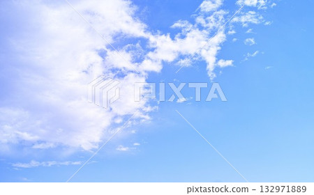 Blue sky and cloud image 132971889
