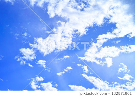 Blue sky and cloud image 132971901