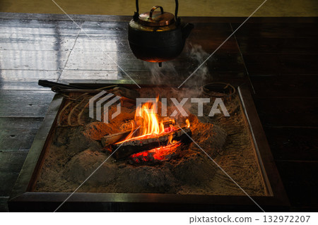 Hearth and earthen floor Hearth and earthen floor 132972207