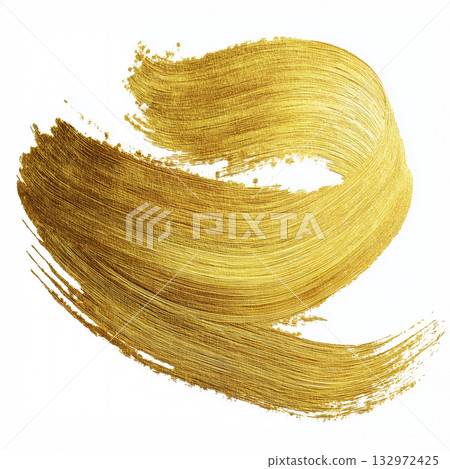 golden brush strokes 132972425