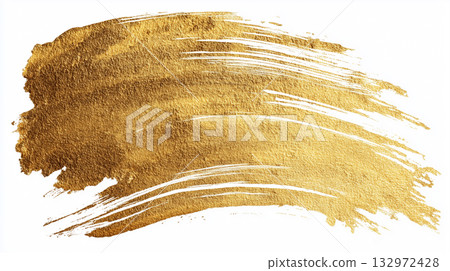 金色的筆觸 132972428