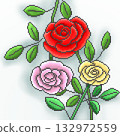 Red Rose Flower 132972559