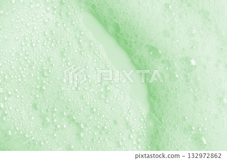 The texture of detergent foam or shampoo or shaving gel. 132972862