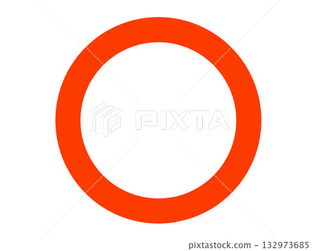 red circle red circle 132973685