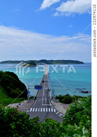 從路邊看到的角島大橋 132974118