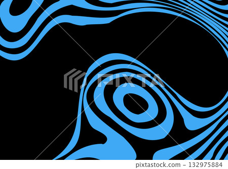 Abstract visualization of sound waves that are generating a distorted futuristic landscape. Eps 10 Abstract visualization of sound waves that are generating a distorted futuristic landscape. Eps 10 132975884