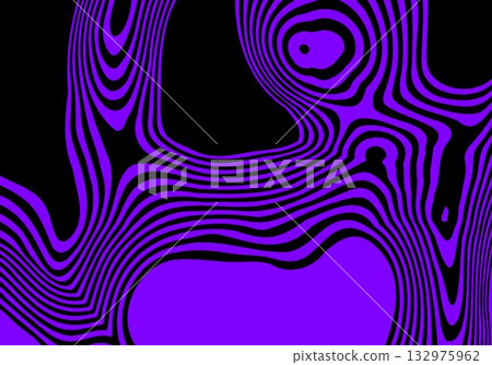 Energetic Op Art Abstraction of Warped Blue Stripes Mimicking Fluid Flow or Cyberspace Distortion. Eps 10 Energetic Op Art Abstraction of Warped Blue Stripes Mimicking Fluid Flow or Cyberspace Distortion. Eps 10 132975962