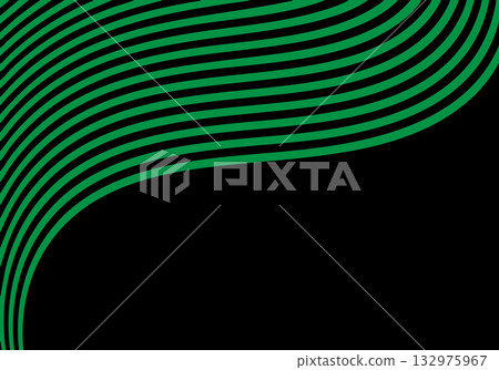 Wavy Optical Illusion in a Minimalist Style, Perfect for Technology or Environmental Projects, Symbolizing Flow. Eps 10 132975967