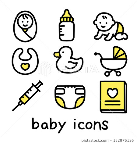 baby, icon, icons 132976156