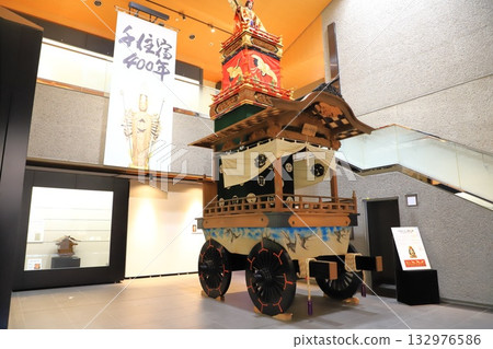 足立區地方博物館 千住四町冰川神社花車 132976586