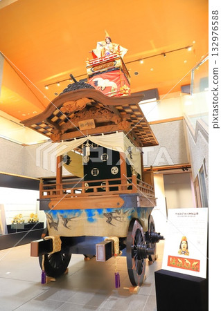 足立區地方博物館 千住四町冰川神社花車 132976588