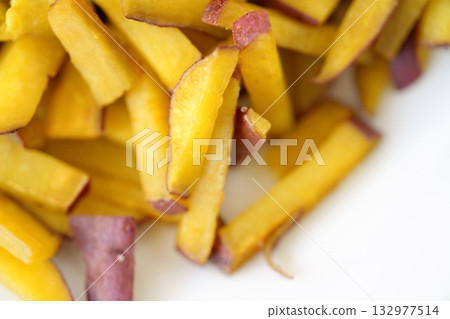 A beautiful background material of fluffy yellow sweet potatoes - Simple Beniazuma snacks from Ibaraki Prefecture A beautiful background material of fluffy yellow sweet potatoes - Simple Beniazuma snacks from Ibaraki Prefecture 132977514