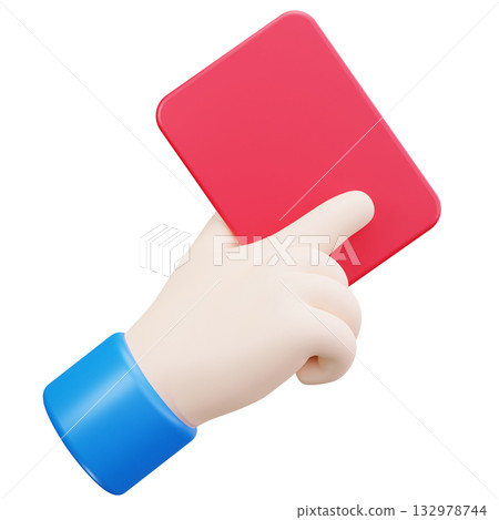 Red Card Penalty Red Card Penalty 132978744