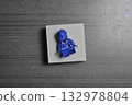 gift box on a wooden table 132978804