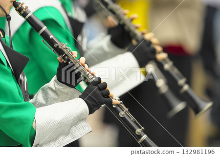 Marching band parade instruments Marching band parade instruments 132981196