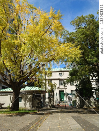 Yokohama Port Opening Memorial Hall in Autumn Yokohama Port Opening Memorial Hall in Autumn 132983551
