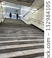 Subway stairs in Busan, South Korea 132984105