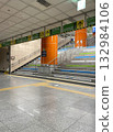 Subway stairs in Busan, South Korea 132984106