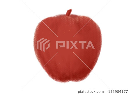 Illustration of a simple apple 132984177