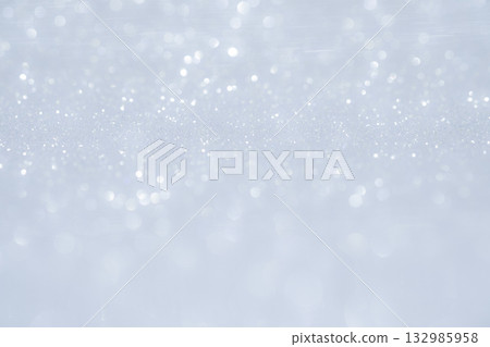 Ice gray glitter background material 132985958