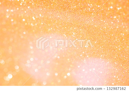 淺橙色散景閃光背景材料 淺橙色散景閃光背景材料 132987162
