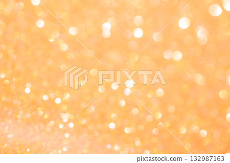 淺橙色散景閃光背景材料 132987163