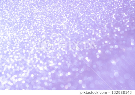 Light purple colored large and small bokeh glitter background material Light purple colored large and small bokeh glitter background material 132988143