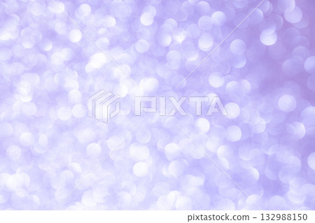 Light purple colored large and small bokeh glitter background material Light purple colored large and small bokeh glitter background material 132988150