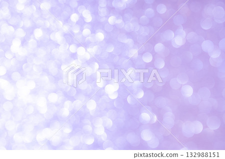 Light purple colored large and small bokeh glitter background material Light purple colored large and small bokeh glitter background material 132988151