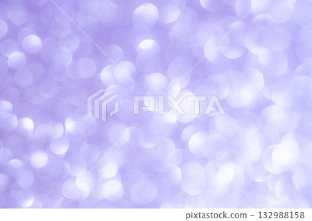 Light purple colored large and small bokeh glitter background material Light purple colored large and small bokeh glitter background material 132988158