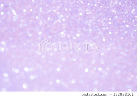 Light purple colored large and small bokeh glitter background material 132988161