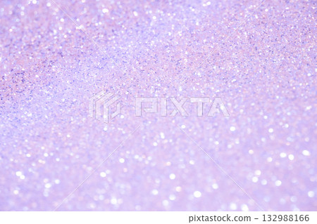 Light purple colored large and small bokeh glitter background material 132988166