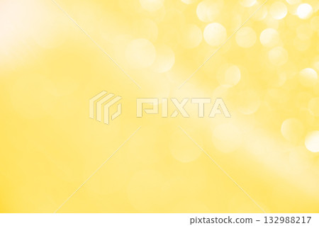 淺黃色大小不一的散景閃光背景材質 132988217