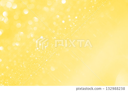 淺黃色大小不一的散景閃光背景材質 132988238
