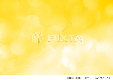 Light yellow colored large and small bokeh glitter background material Light yellow colored large and small bokeh glitter background material 132988264