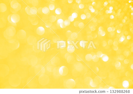 Light yellow colored large and small bokeh glitter background material Light yellow colored large and small bokeh glitter background material 132988268