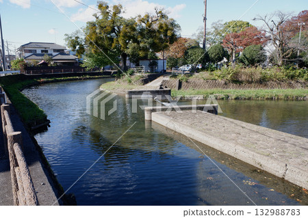 Tochigi City, Uwa River Tochigi City, Uwa River 132988783