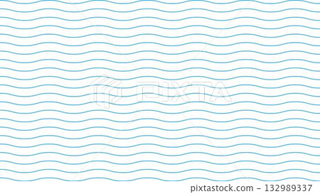 Blue Wave Lines Blue Wave Lines 132989337